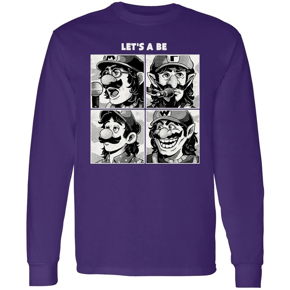 Long Sleeve T-Shirt - 6FPQF9XJ - Purple - 13