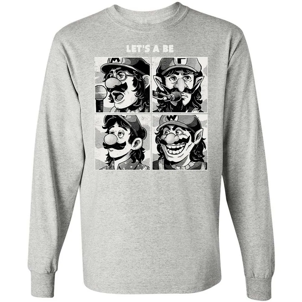 Long Sleeve T-Shirt - 6FPQF9XJ - Ash - 7