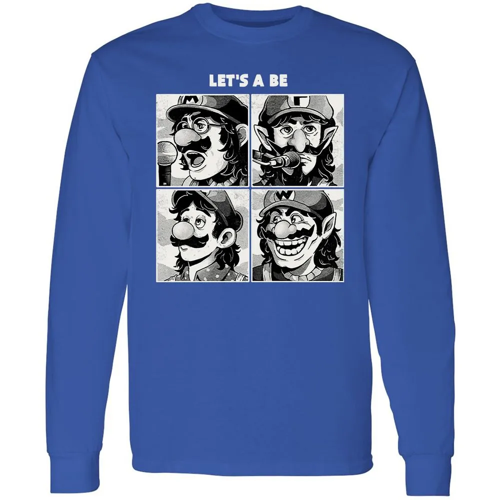 Long Sleeve T-Shirt - 6FPQF9XJ - Royal - 8