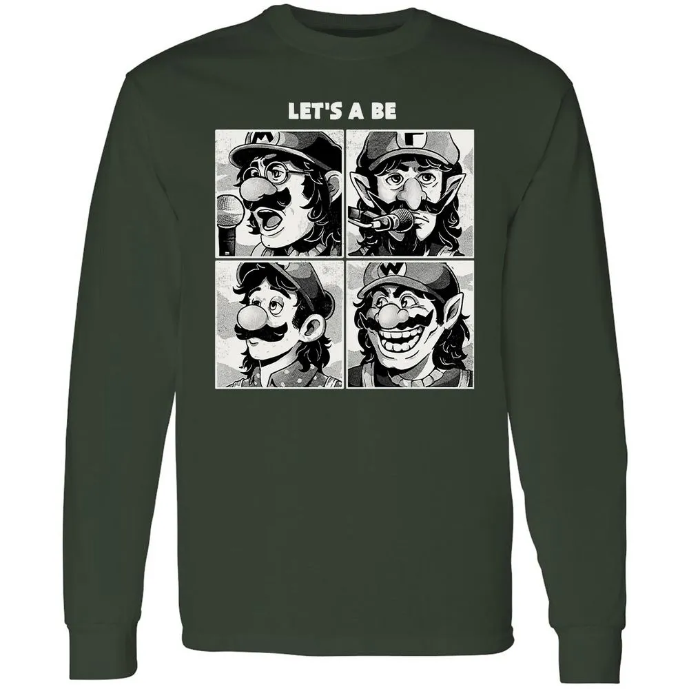 Long Sleeve T-Shirt - 6FPQF9XJ - Forest Green - 4