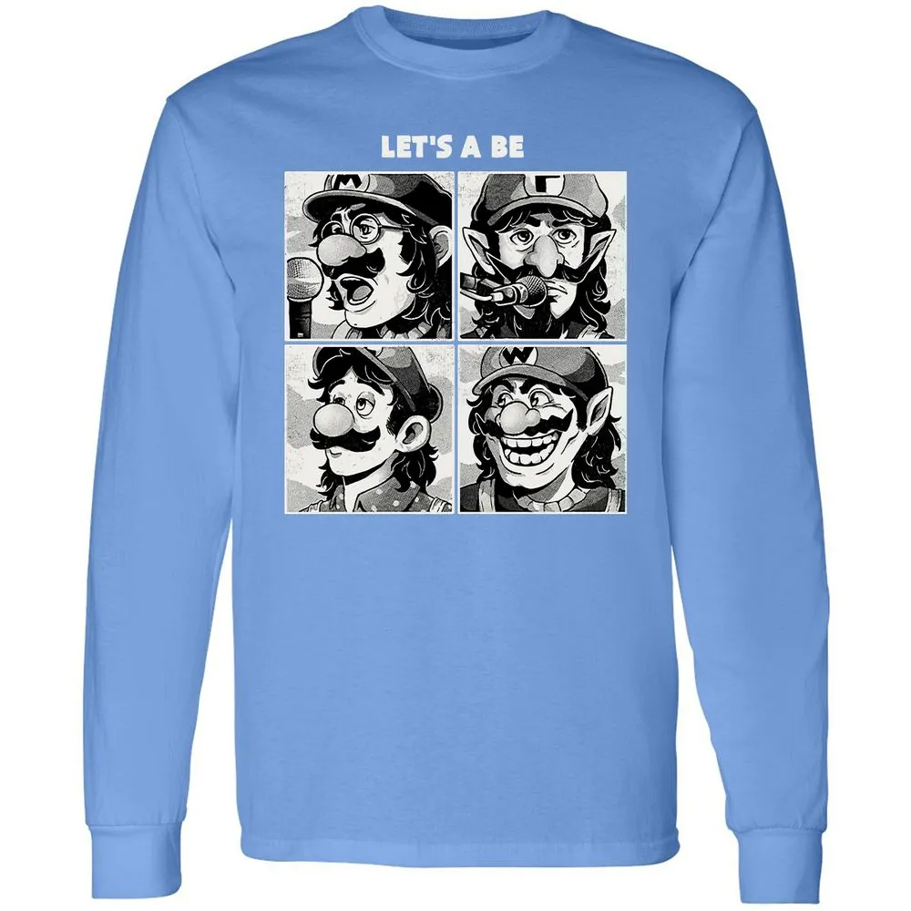 Long Sleeve T-Shirt - 6FPQF9XJ - Carolina Blue - 12