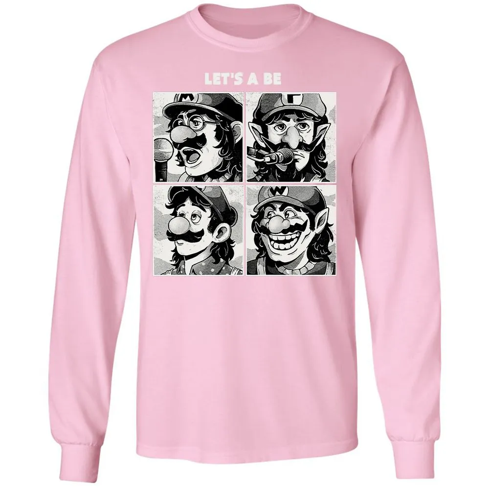 Long Sleeve T-Shirt - 6FPQF9XJ - Light Pink - 3
