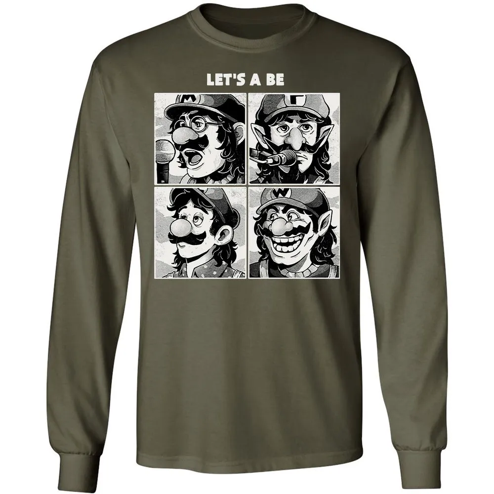 Long Sleeve T-Shirt - 6FPQF9XJ - Military Green - 16