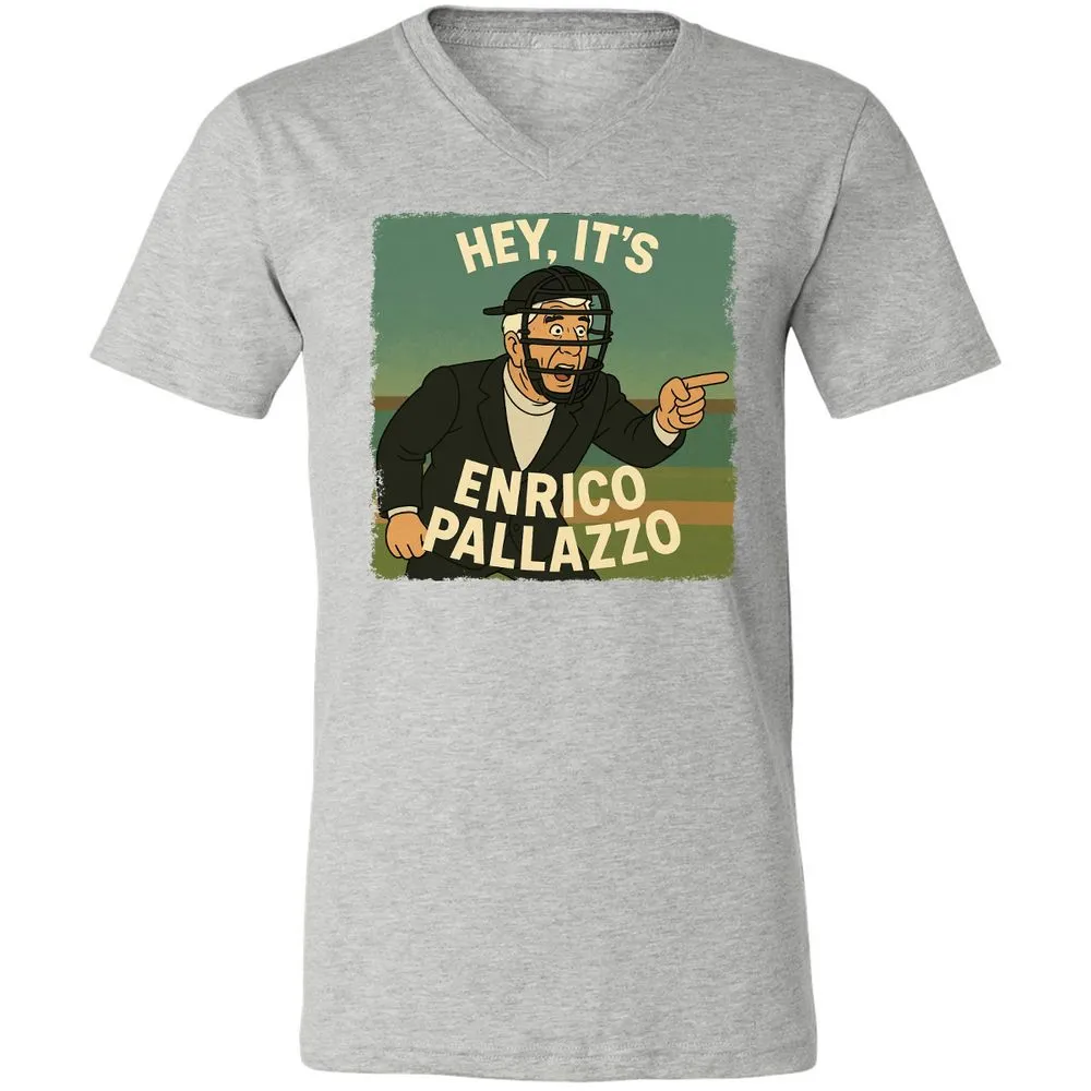 Unisex V-Neck T-Shirt - T1Q3MDH7 - Athletic Heather - 7