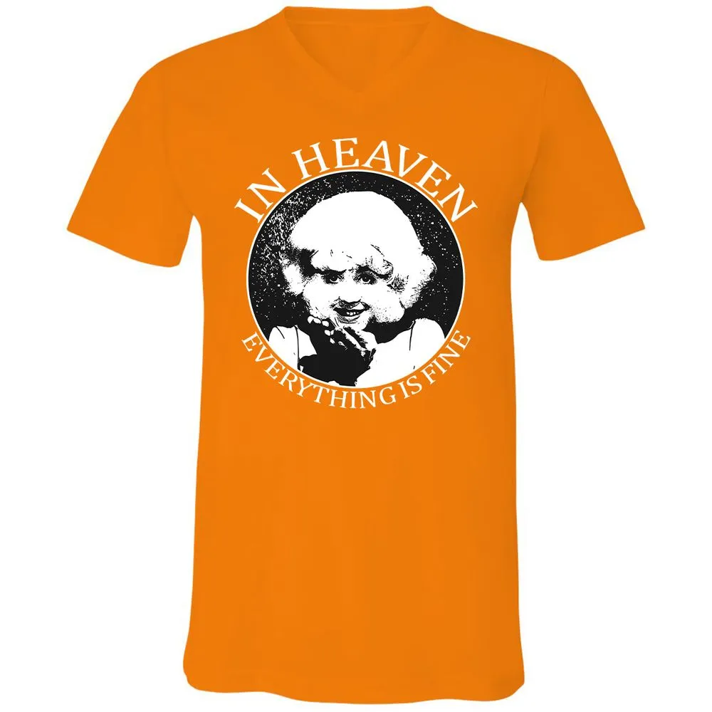 Unisex V-Neck T-Shirt - YA3CJN1B - Orange - 11
