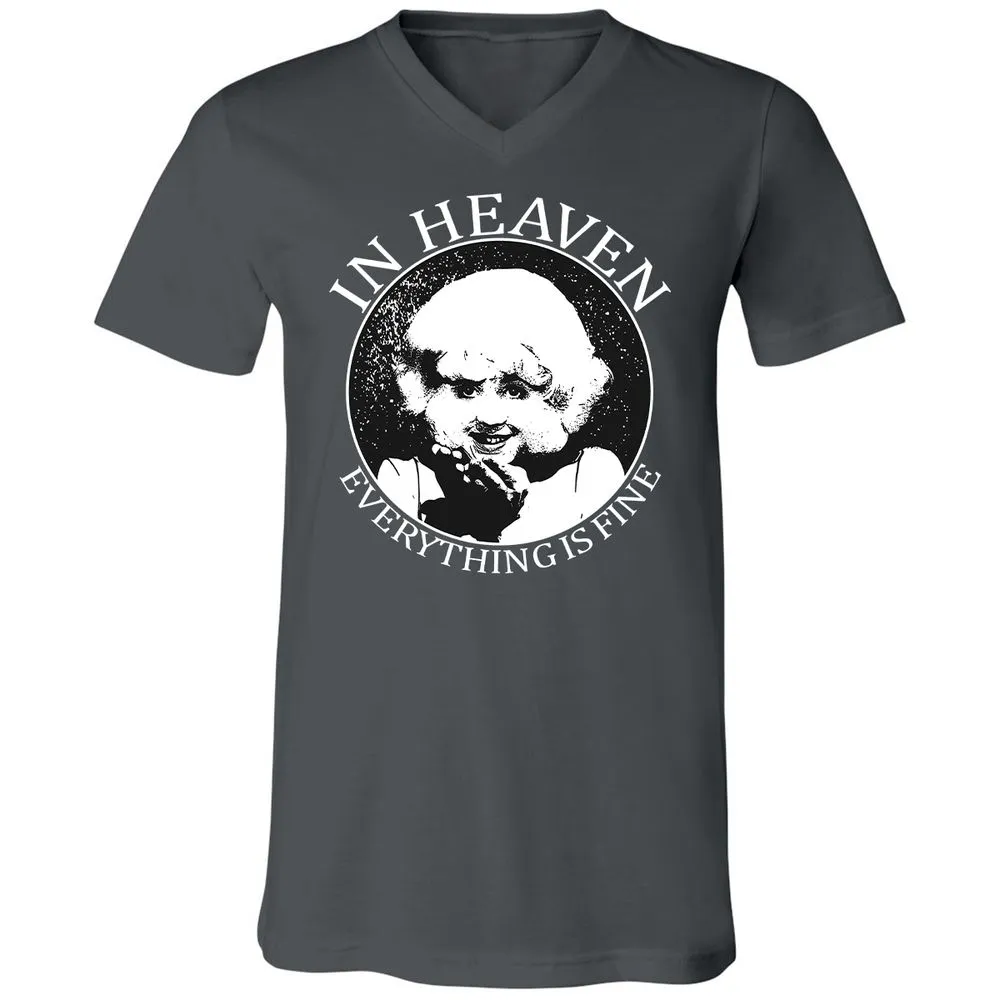 Unisex V-Neck T-Shirt - YA3CJN1B - Asphalt - 12