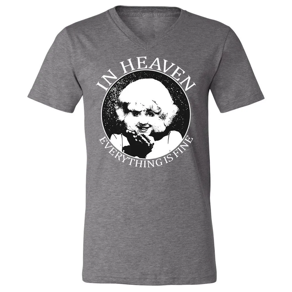Unisex V-Neck T-Shirt - YA3CJN1B - Deep Heather - 13