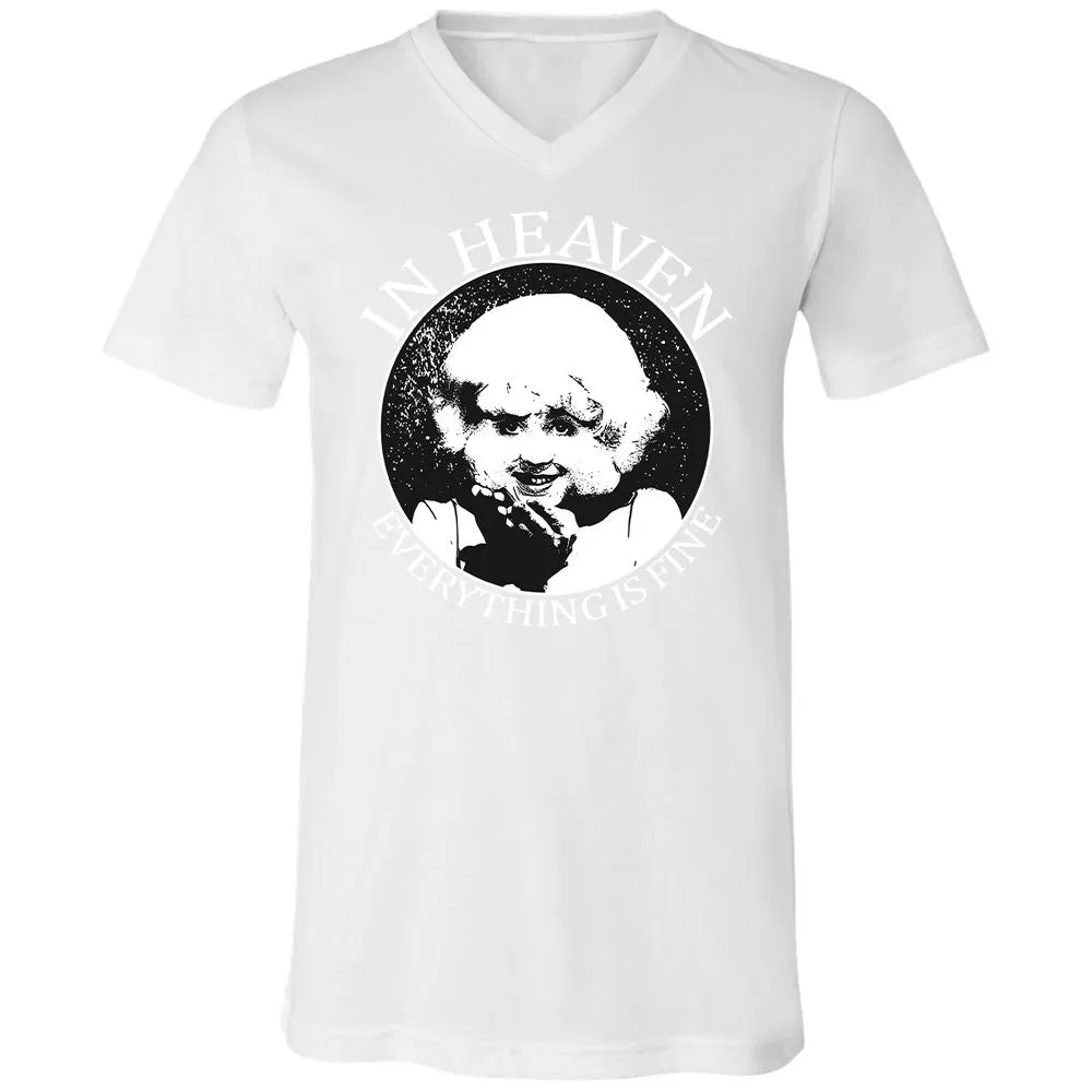 Unisex V-Neck T-Shirt - YA3CJN1B - White - 5