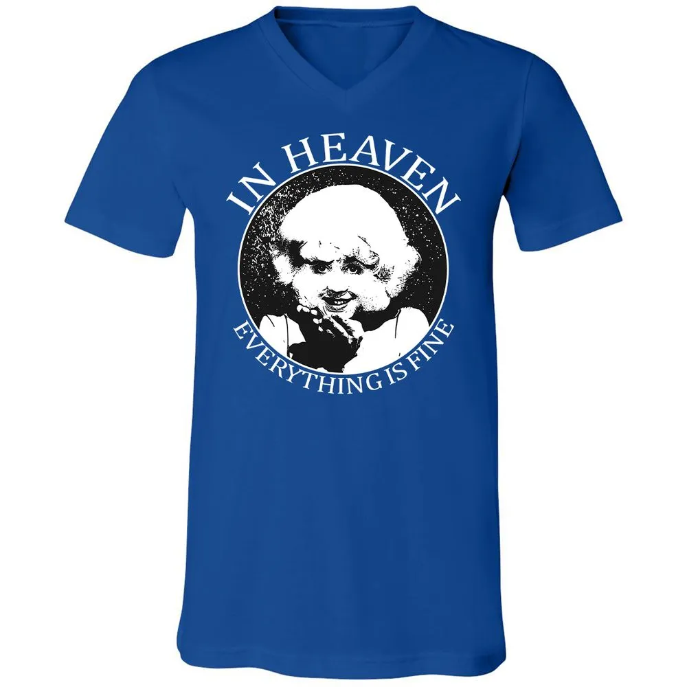 Unisex V-Neck T-Shirt - YA3CJN1B - True Royal - 4