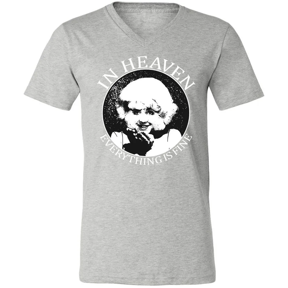 Unisex V-Neck T-Shirt - YA3CJN1B - Athletic Heather - 7