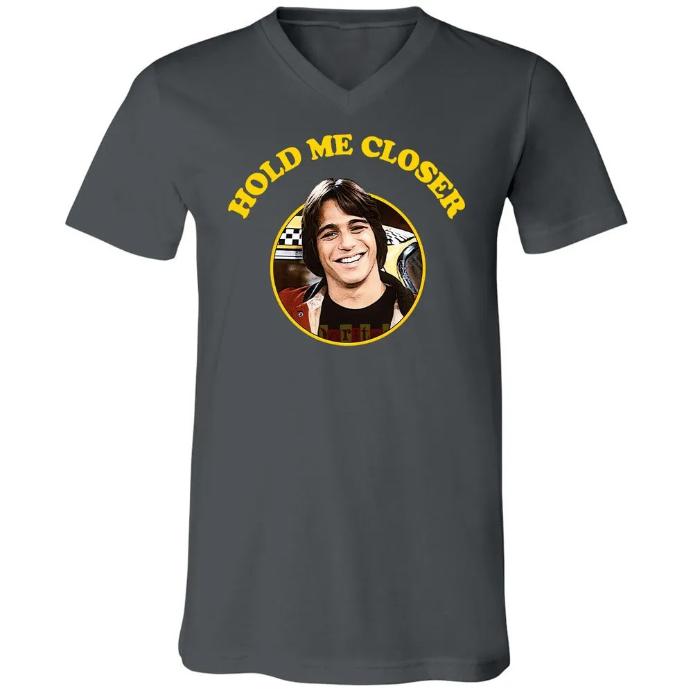 Unisex V-Neck T-Shirt - 4JC3JY5W - Asphalt - 12