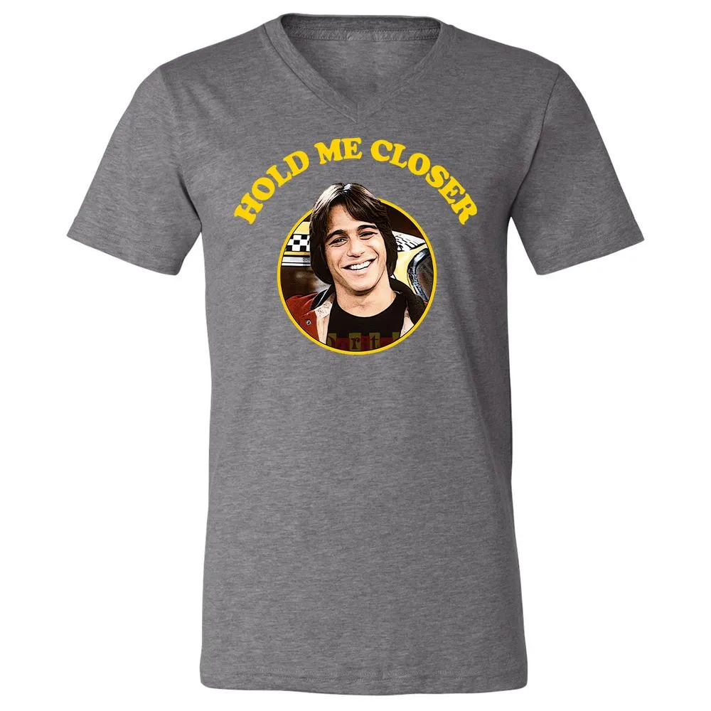 Unisex V-Neck T-Shirt - 4JC3JY5W - Deep Heather - 13