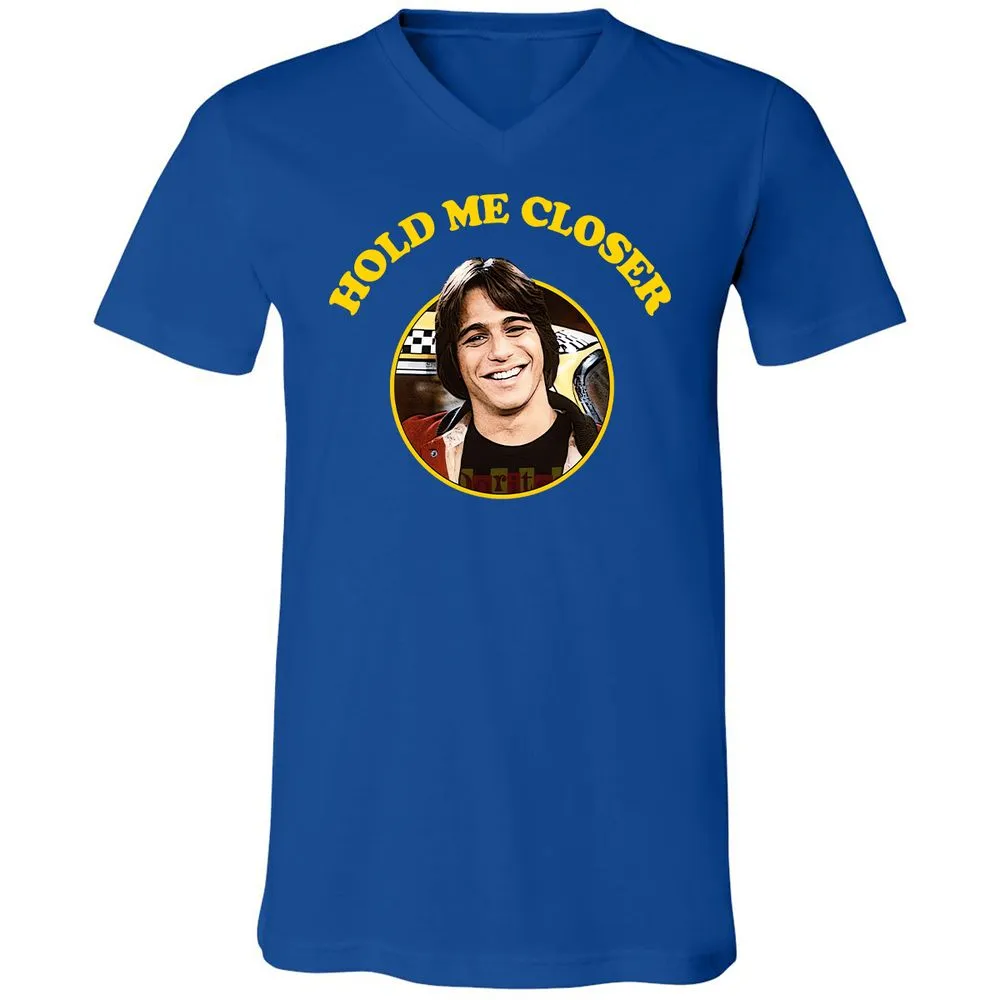 Unisex V-Neck T-Shirt - 4JC3JY5W - True Royal - 4