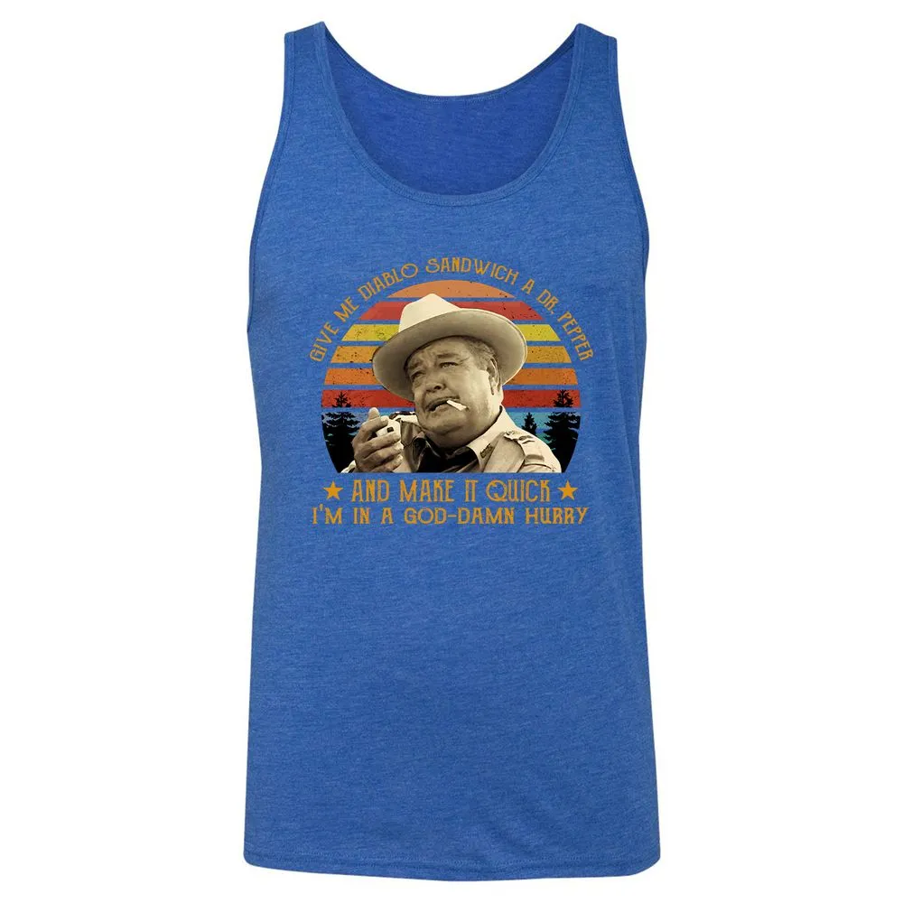 Unisex Jersey Tank - 1EWJW5FF - True Royal Triblend - 12