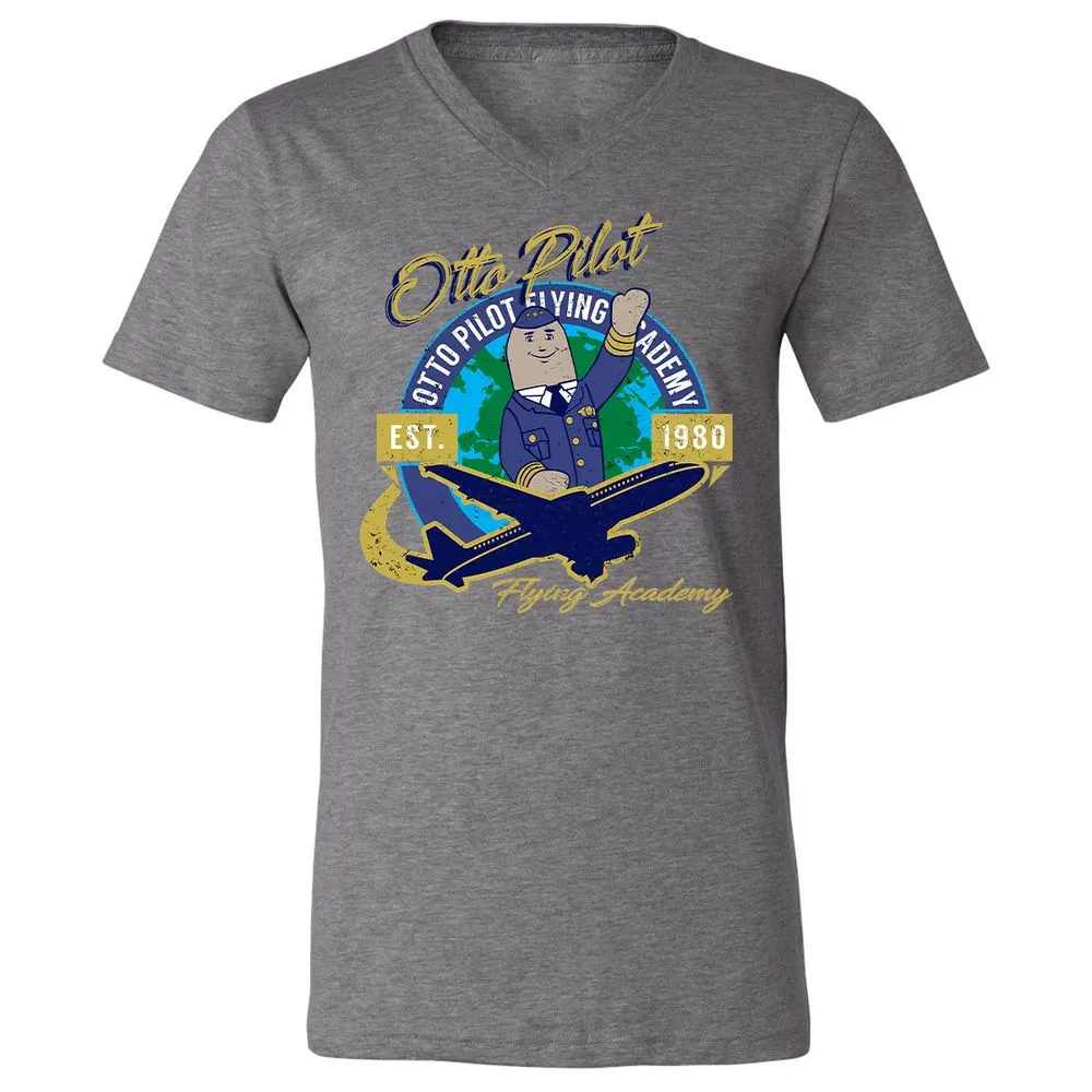Unisex V-Neck T-Shirt - SV6BBU42 - Deep Heather - 13