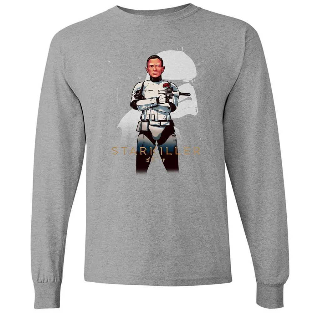 Long Sleeve T-Shirt - HF5DWHKP - Graphite Heather - 6