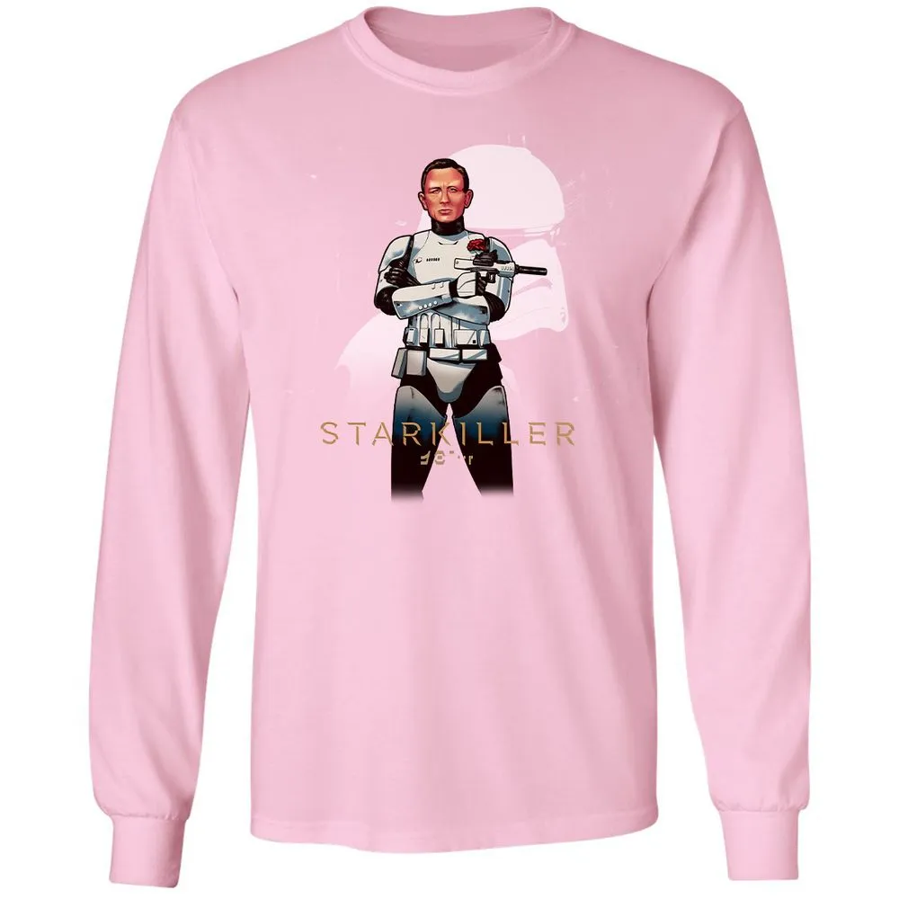 Long Sleeve T-Shirt - HF5DWHKP - Light Pink - 3