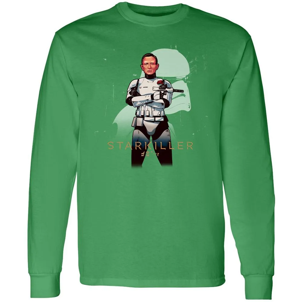 Long Sleeve T-Shirt - HF5DWHKP - Irish Green - 10