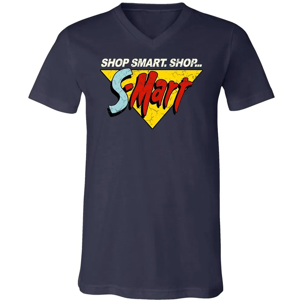 Unisex V-Neck T-Shirt - R8K31SNJ - Navy - 2