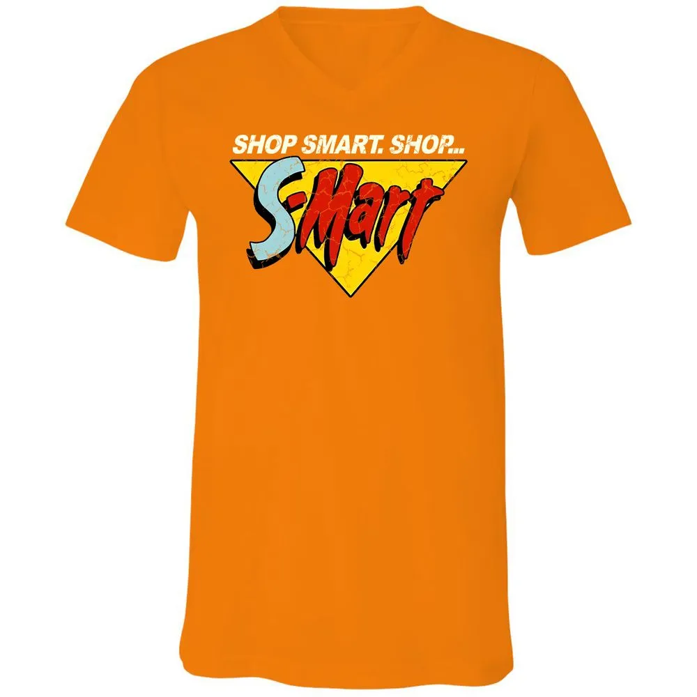 Unisex V-Neck T-Shirt - R8K31SNJ - Orange - 11