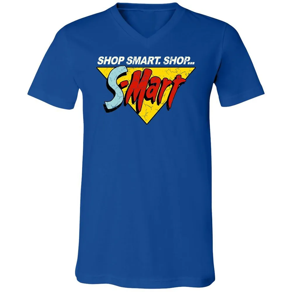 Unisex V-Neck T-Shirt - R8K31SNJ - True Royal - 4
