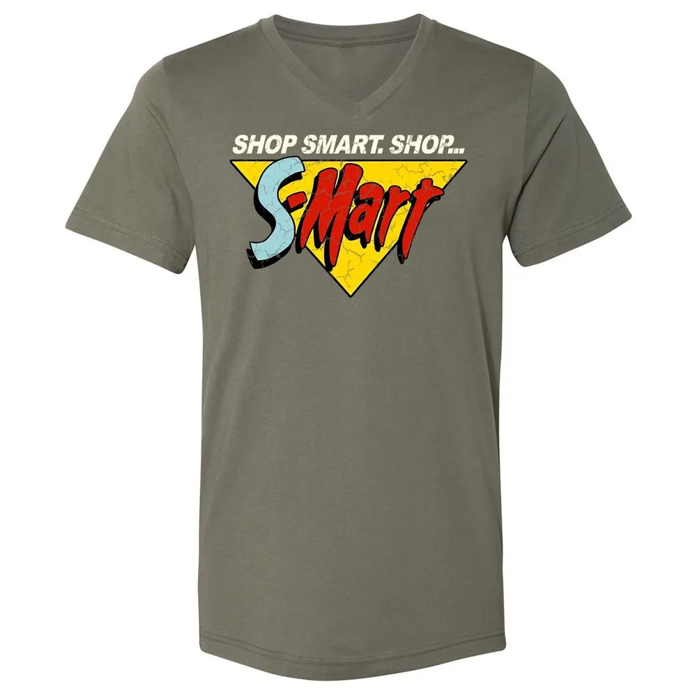 Unisex V-Neck T-Shirt - R8K31SNJ - Military Green - 10