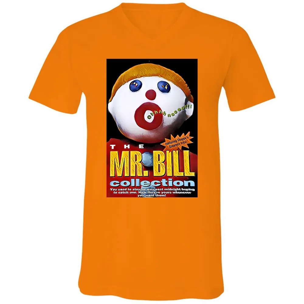 Unisex V-Neck T-Shirt - W5KZ1PW8 - Orange - 11