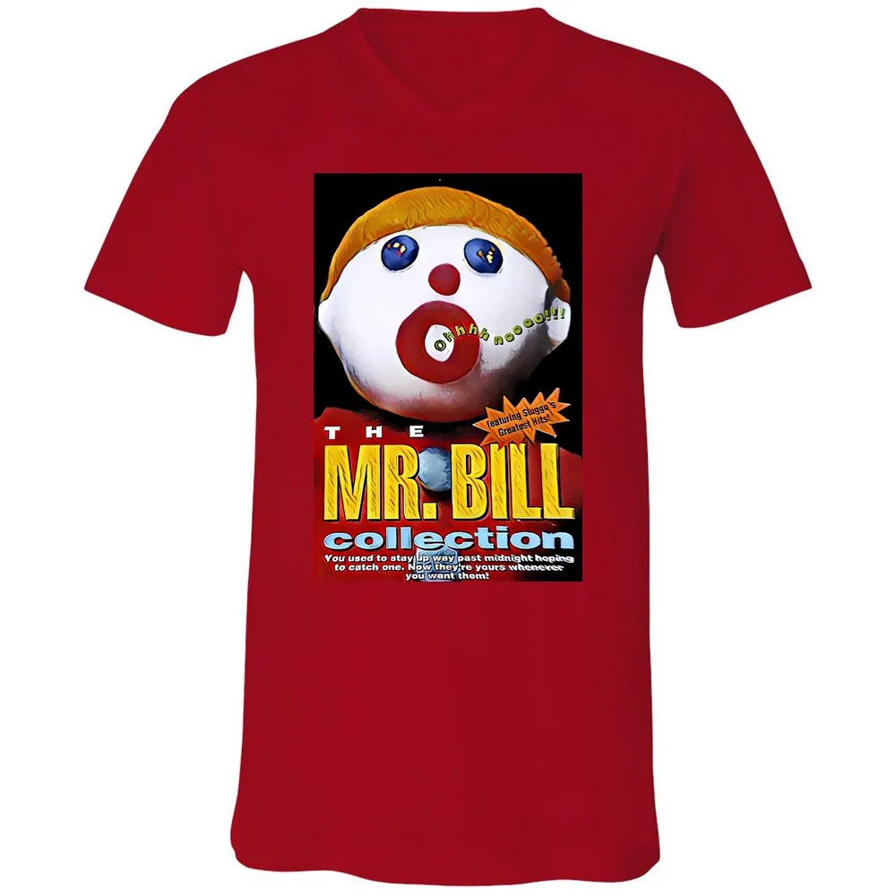 Unisex V-Neck T-Shirt - W5KZ1PW8 - Red - 3