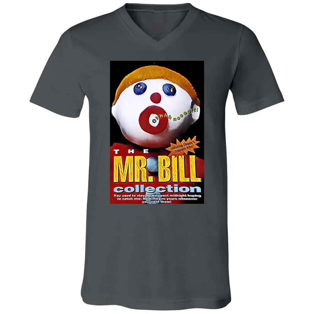 Unisex V-Neck T-Shirt - W5KZ1PW8 - Asphalt - 12