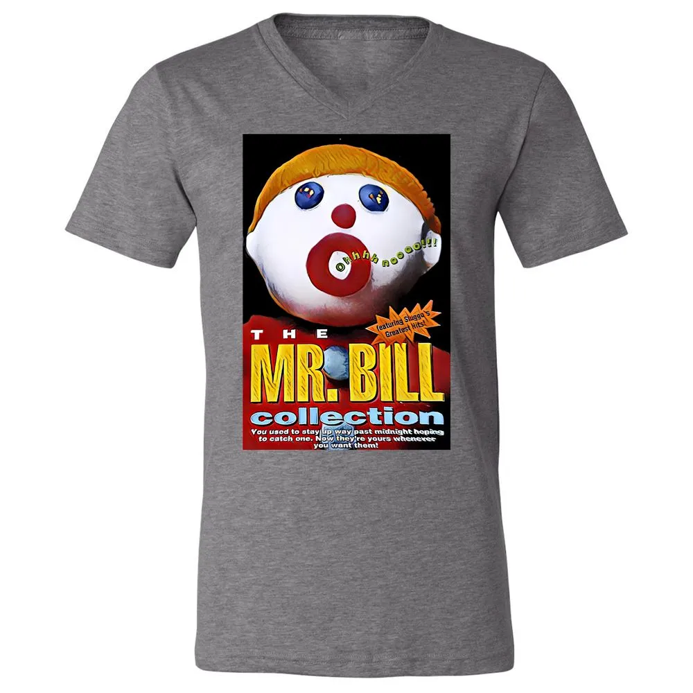 Unisex V-Neck T-Shirt - W5KZ1PW8 - Deep Heather - 13