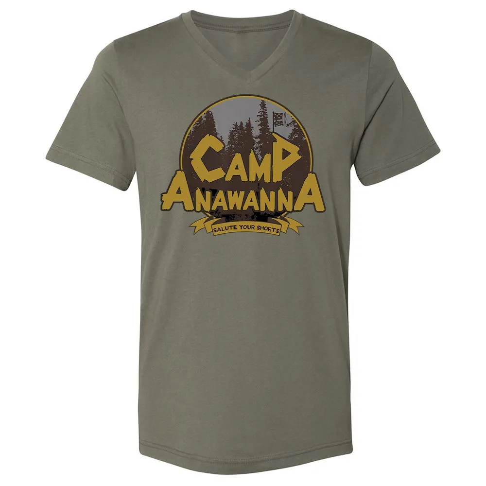 Unisex V-Neck T-Shirt - F4A41ZTT - Military Green - 10