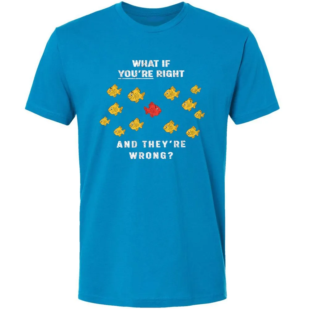 Premium Unisex T-Shirt - QRS27LZC - Turquoise - 16