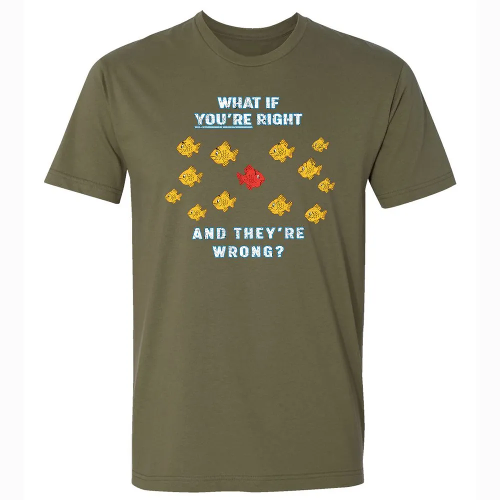 Premium Unisex T-Shirt - QRS27LZC - Military Green - 5