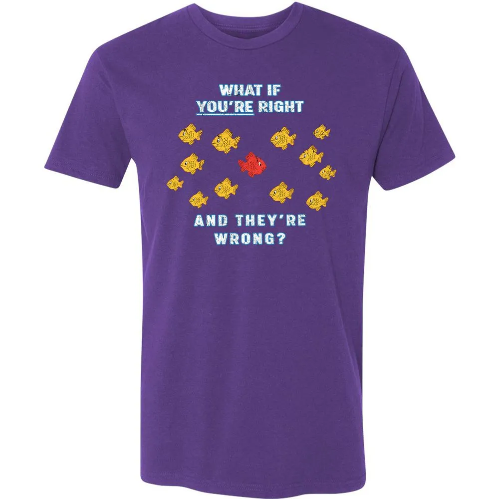 Premium Unisex T-Shirt - QRS27LZC - Purple Rush - 7