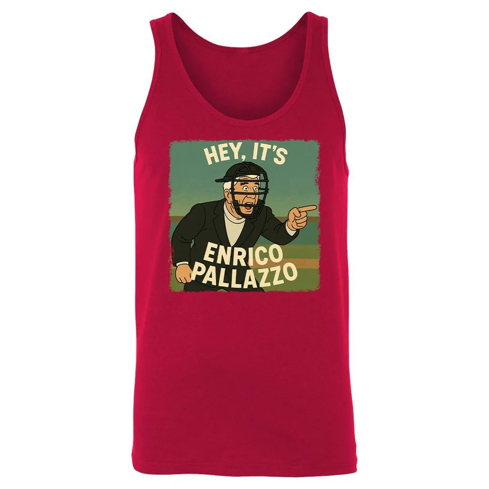 Unisex Jersey Tank - YPBZ7C4Q - Red - 11