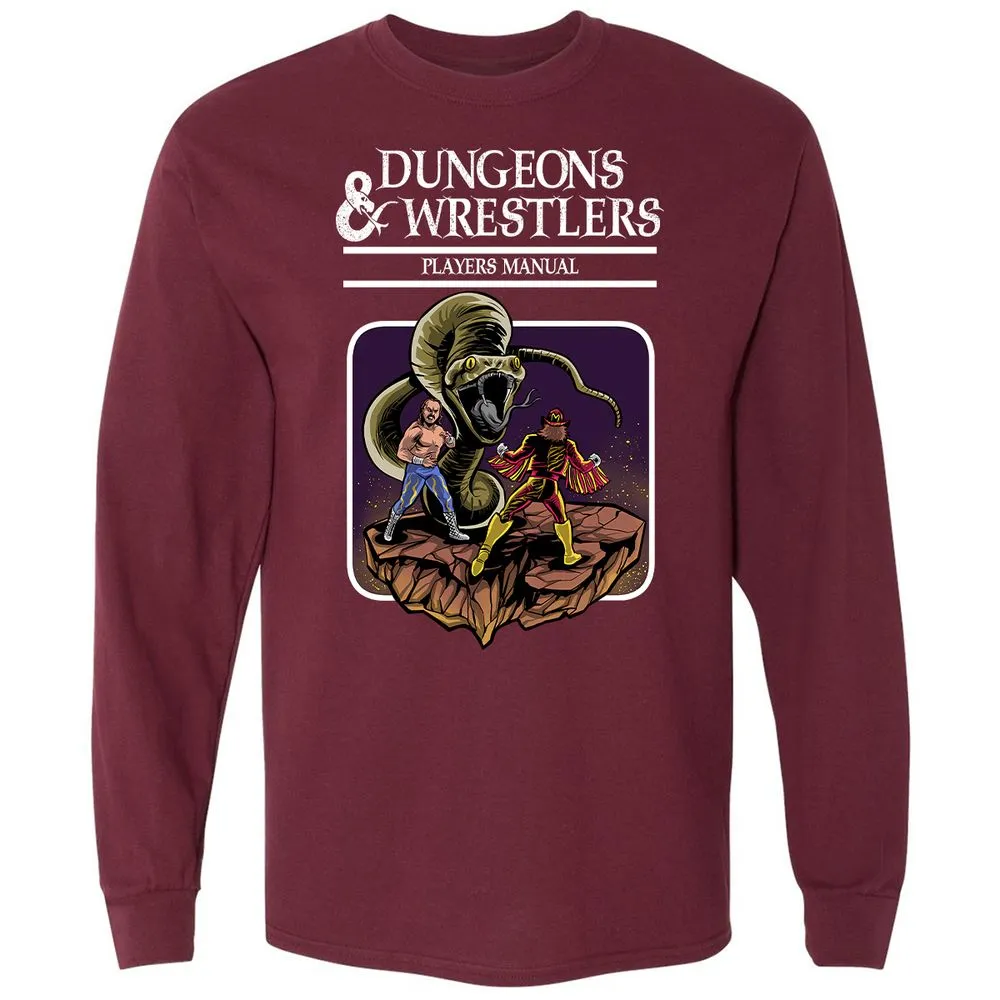 Long Sleeve T-Shirt - A6EGL2LB - Maroon - 11