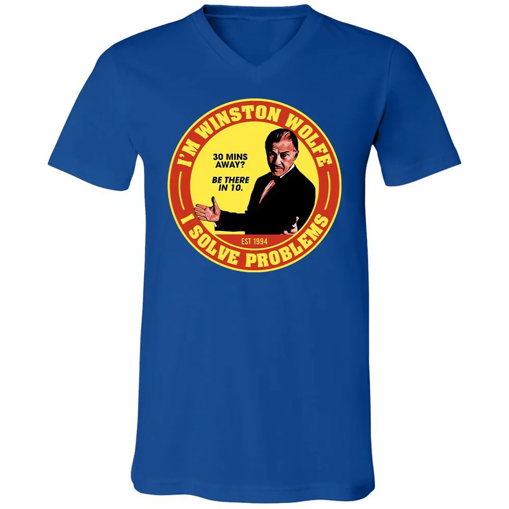 Unisex V-Neck T-Shirt - S2TWLL64 - True Royal - 4