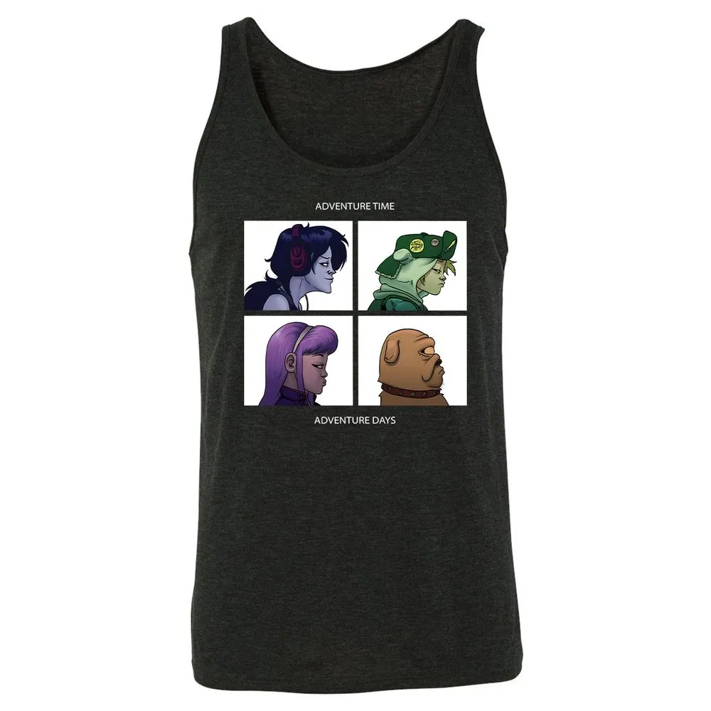 Unisex Jersey Tank - 8BSQTYVP - Charcoal Black Triblend - 5
