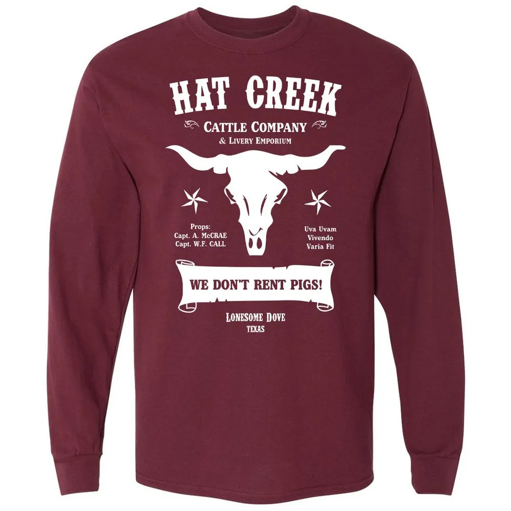 Long Sleeve T-Shirt - 7S8A54LE - Maroon - 11