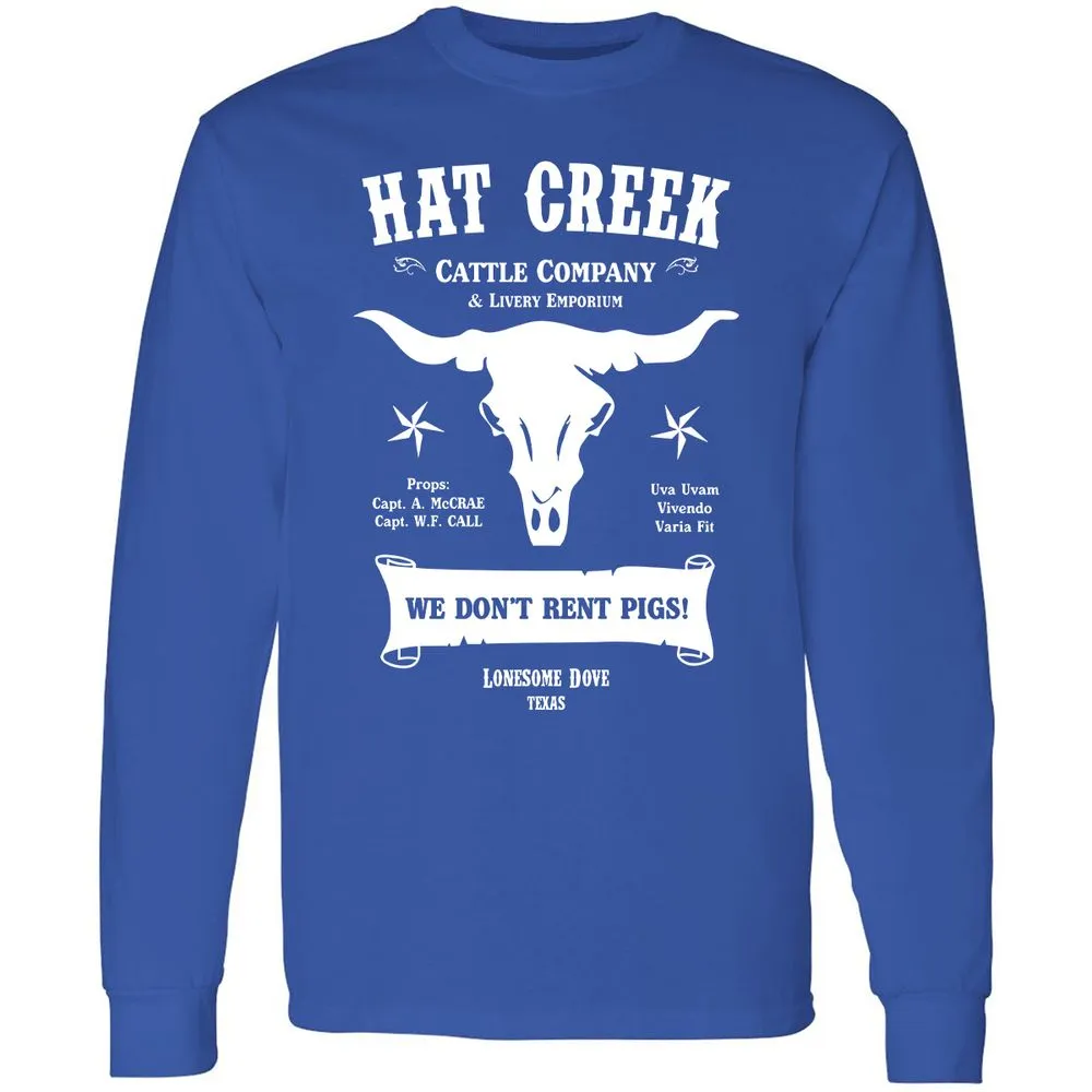 Long Sleeve T-Shirt - 7S8A54LE - Royal - 8