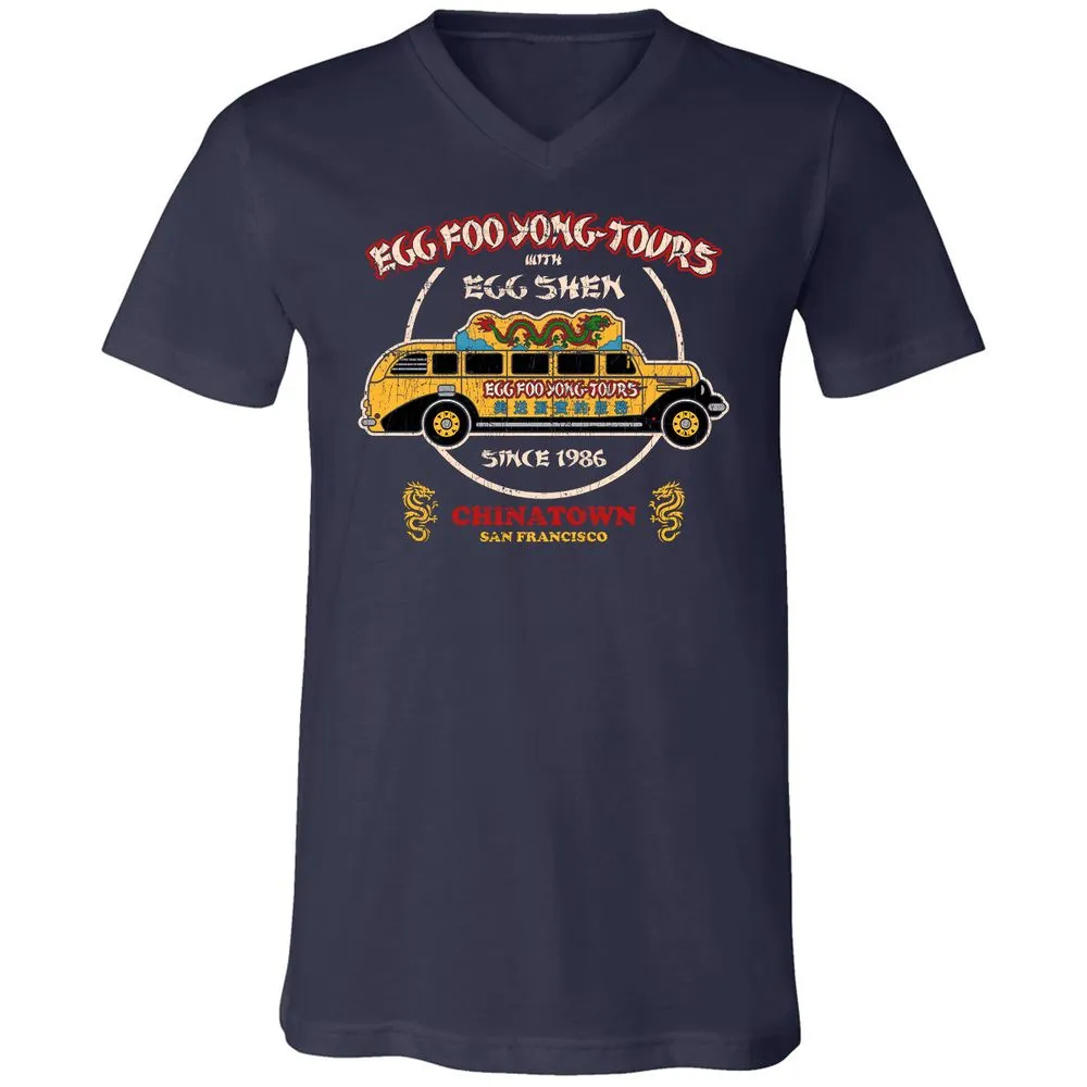 Unisex V-Neck T-Shirt - RTMN27JB - Navy - 2