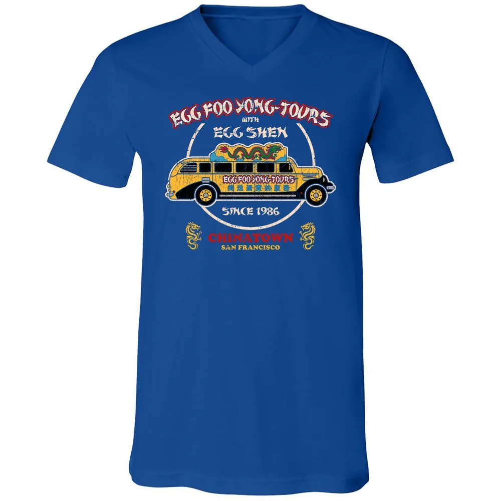 Unisex V-Neck T-Shirt - RTMN27JB - True Royal - 4