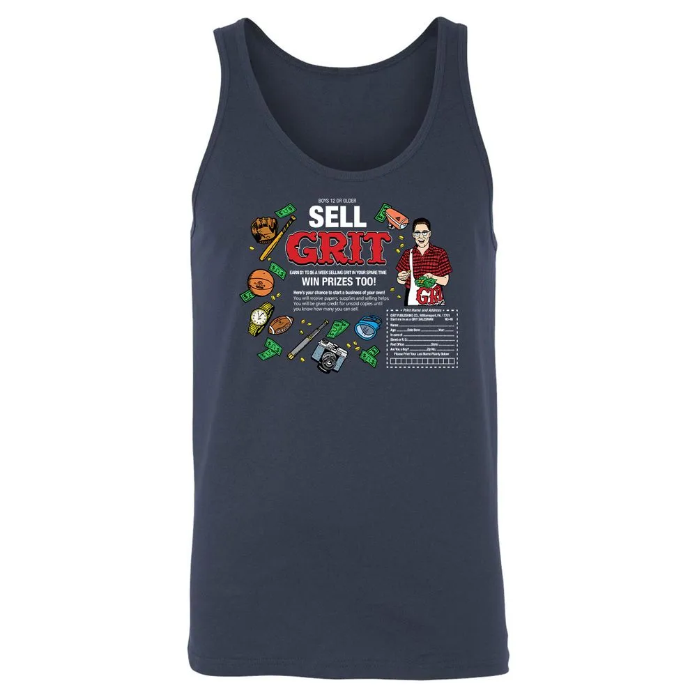 Unisex Jersey Tank - 55PXCDY7 - Navy - 2