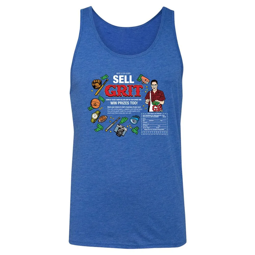 Unisex Jersey Tank - 55PXCDY7 - True Royal Triblend - 12