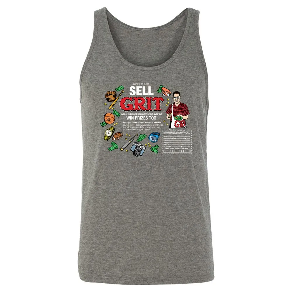 Unisex Jersey Tank - 55PXCDY7 - Grey Triblend - 8