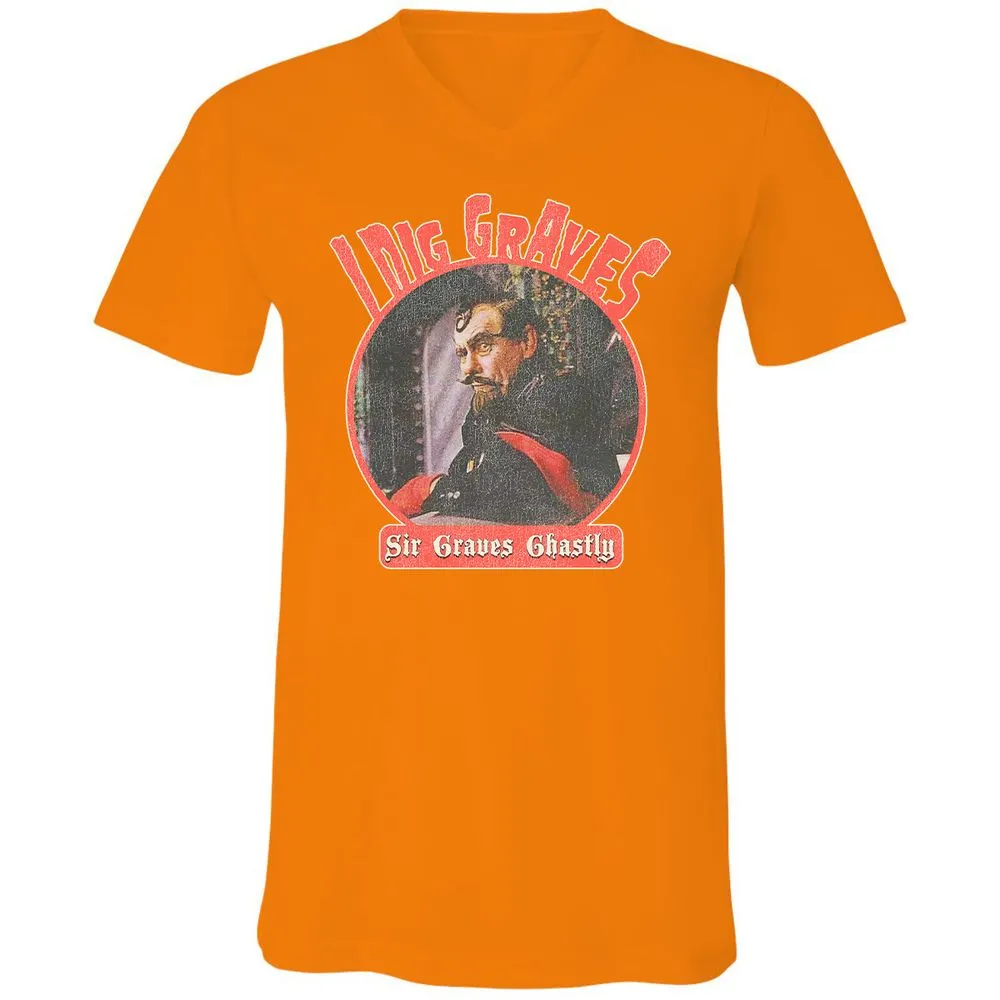 Unisex V-Neck T-Shirt - EBP7BS3U - Orange - 11