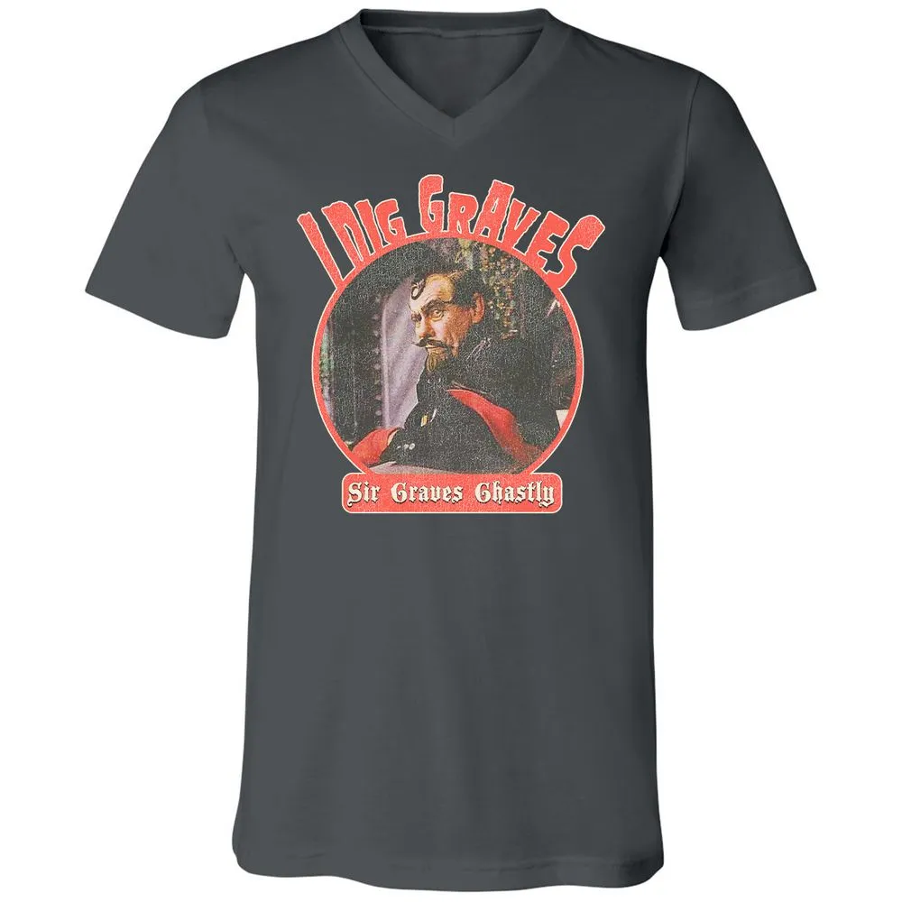 Unisex V-Neck T-Shirt - EBP7BS3U - Asphalt - 12