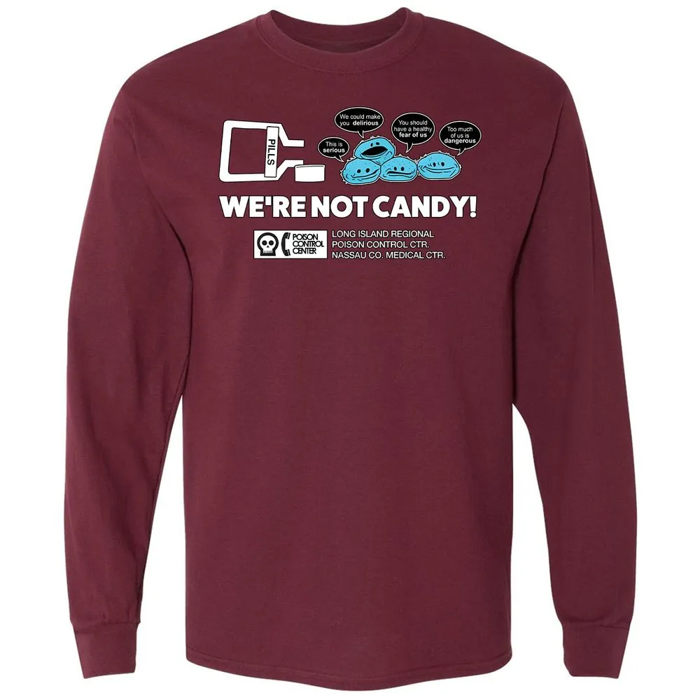 Long Sleeve T-Shirt - A3KMCXHD - Maroon - 11