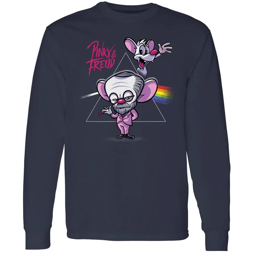 Long Sleeve T-Shirt - 2DCVNUV7 - Navy - 2