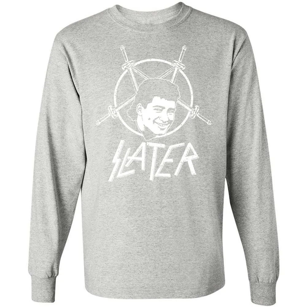 Long Sleeve T-Shirt - 3DK9YZAD - Ash - 7
